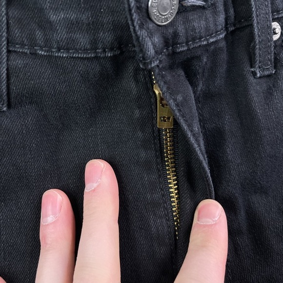 Levis Jeans Mens 32x32 Black 512 Slim Taper Mid Rise Stretch Denim - Picture 3 of 15